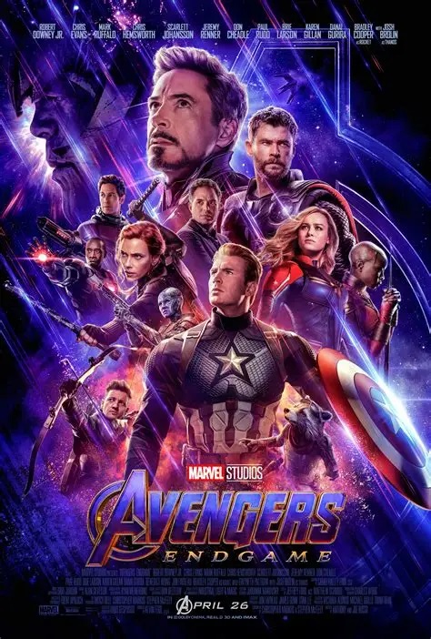 Pelicula Avengers EndGame 2019